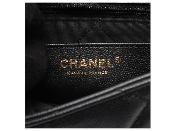 Borsa a Spalla Chanel Matelassé Small Flap Nero - vista 4