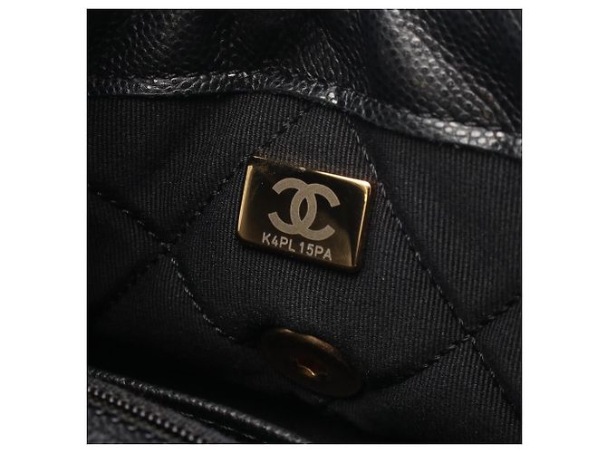 Borsa a Spalla Chanel Matelassé Small Flap Nero - vista 5