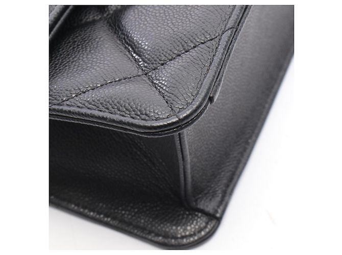 Borsa a Spalla Chanel Matelassé Small Flap Nero - vista 8