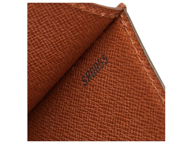 Borsa Louis Vuitton Epi Concorde Marrone - vista 14