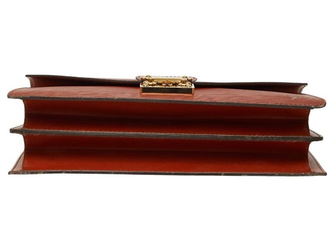 Borsa Louis Vuitton Epi Concorde Marrone - vista 3