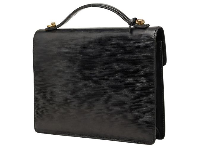 Bolsa Louis Vuitton Epi Monceau Preto - vista 2