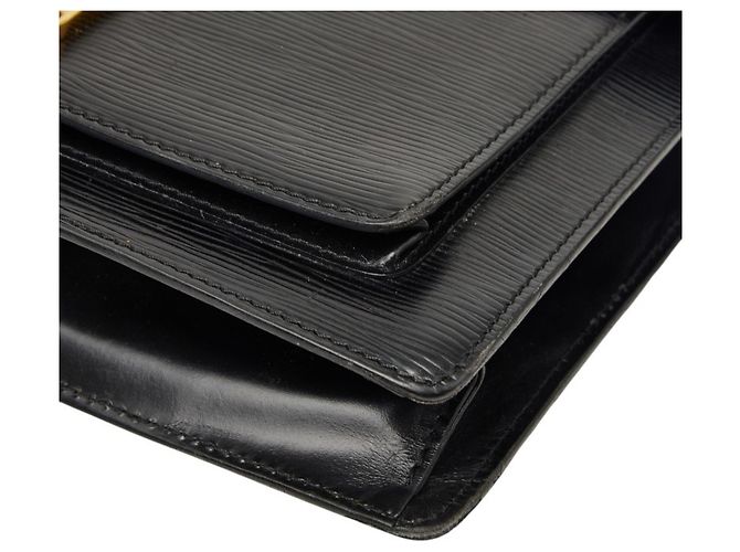 Bolsa Louis Vuitton Epi Monceau Preto - vista 4