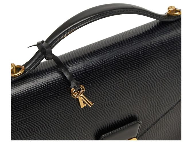 Bolsa Louis Vuitton Epi Monceau Preto - vista 8