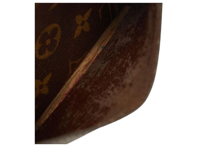 Borsa a Spalla Louis Vuitton Monogram Mini Saint Cloud Marrone - vista 10