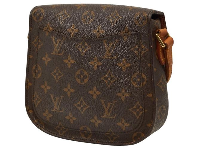 Borsa a Spalla Louis Vuitton Monogram Mini Saint Cloud Marrone - vista 2