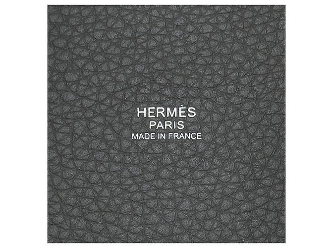 Hermès Borsa Hermes Picotin Lock PM Marrone - vista 12
