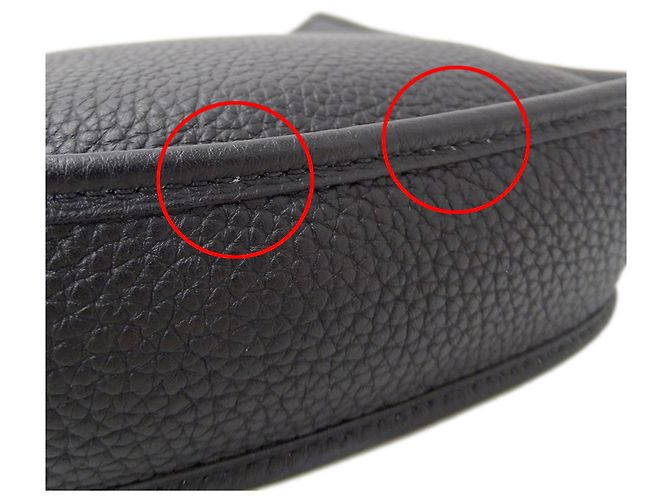 Hermès Borsa Hermes Evelyne TPM Nero - vista 11