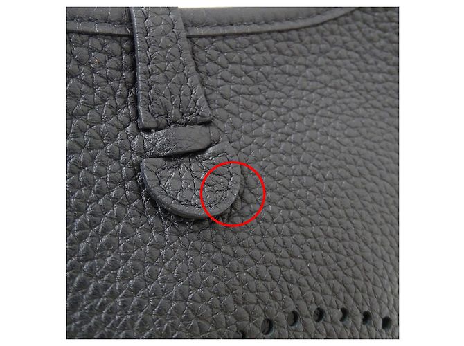 Hermès Borsa Hermes Evelyne TPM Nero - vista 12