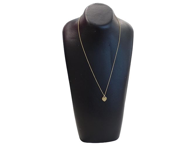 Collana Tiffany & Co. Mini Heart Tag in oro giallo 18K D'oro - vista 10