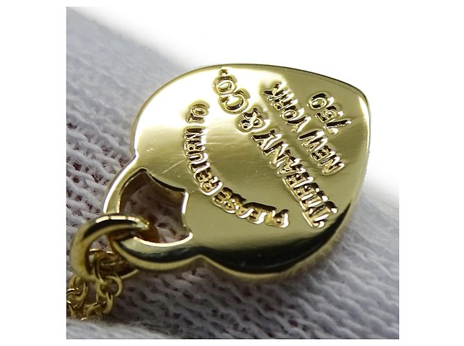 Collana Tiffany & Co. Mini Heart Tag in oro giallo 18K D'oro - vista 7