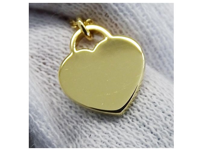 Collana Tiffany & Co. Mini Heart Tag in oro giallo 18K D'oro - vista 8