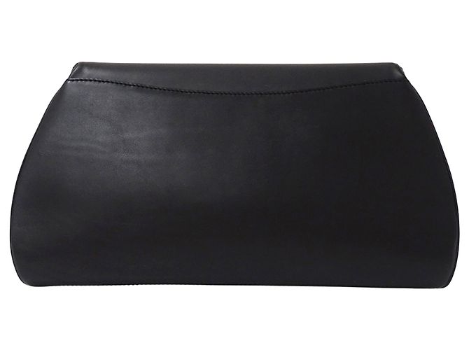 Borsa a mano in pelle nera Cartier Nero - vista 2