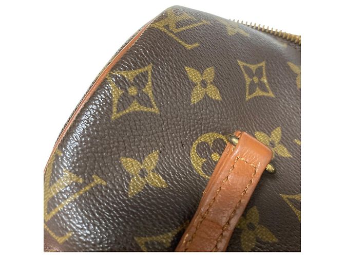 Borsa Louis Vuitton Papillon 26 Monogram Marrone - vista 10