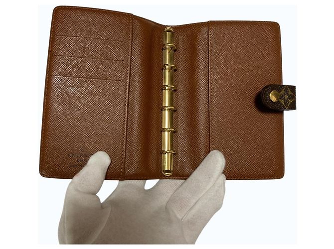 Louis Vuitton Monogram Agenda PM Notizbuchhülle Braun - Ansicht 6