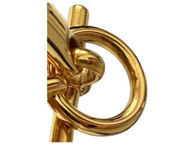 Hermès Bracciale charm in pelle arancione Glenan Hermes - vista 8