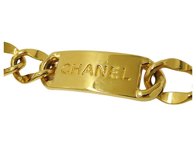 Cinturón de cadena dorado para mujer Chanel - vista 5