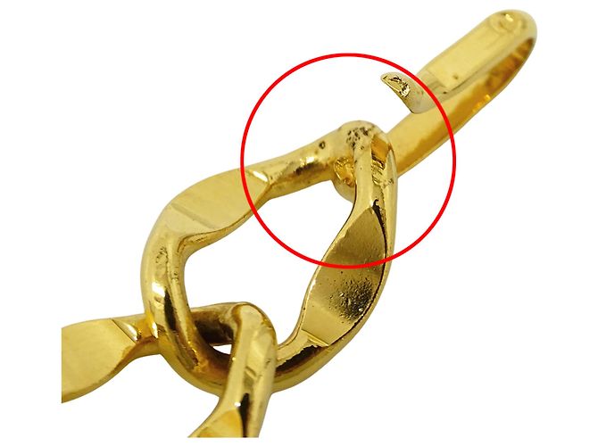 Cinturón de cadena dorado para mujer Chanel - vista 9