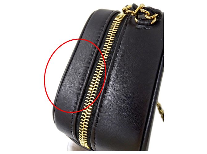 Borsa in pelle Chanel nera Nero - vista 12