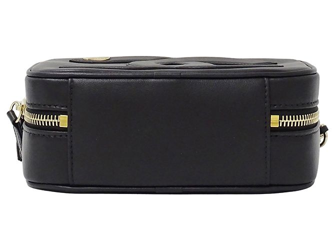 Borsa in pelle Chanel nera Nero - vista 3