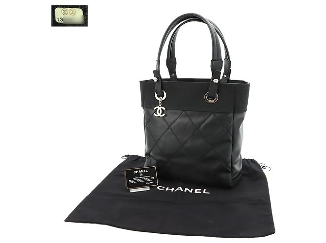 Timeless Borsa Tote Chanel Paris Biarritz PM Nero - vista 2