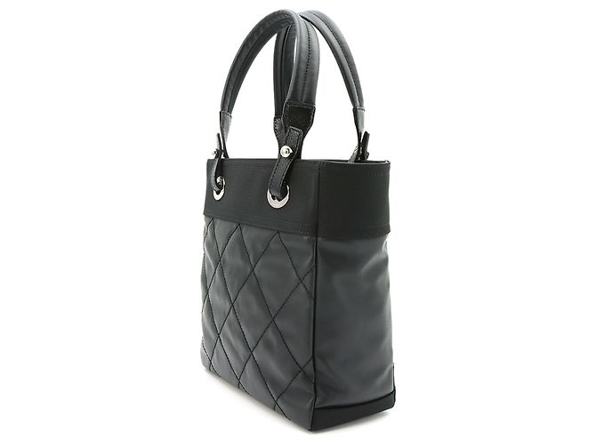 Timeless Borsa Tote Chanel Paris Biarritz PM Nero - vista 4