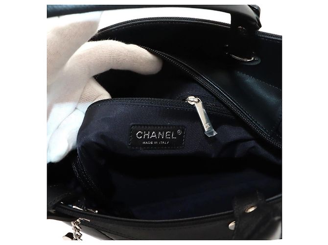 Timeless Borsa Tote Chanel Paris Biarritz PM Nero - vista 8