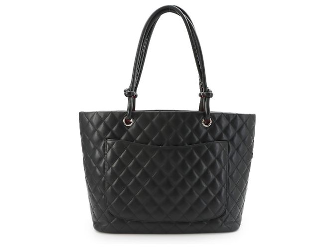 Chanel Cambon Line Large Tote Handtasche Schwarz - Ansicht 2