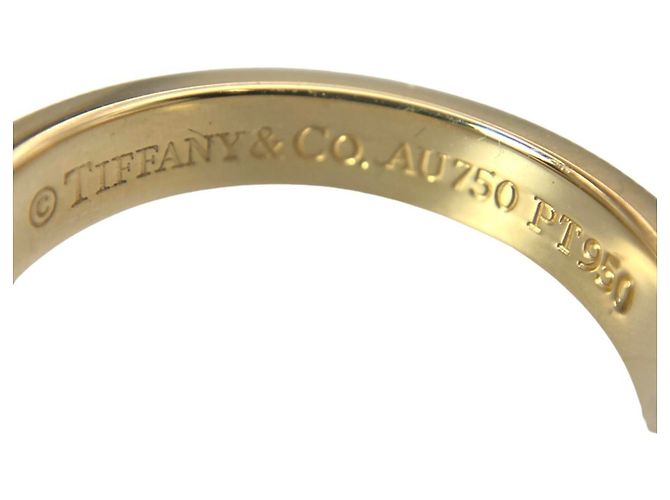 Anello Milgrain Tiffany & Co. D'oro - vista 5