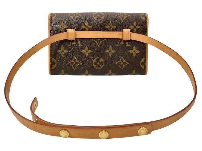 Pochette da vita Florentine Louis Vuitton Marrone - vista 2