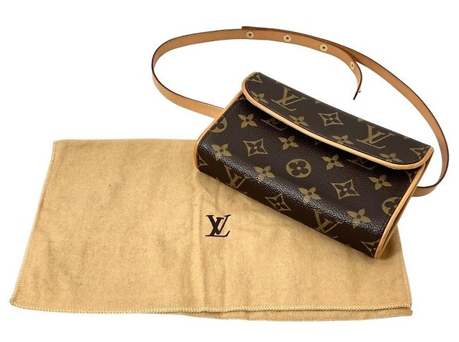 Pochette da vita Florentine Louis Vuitton Marrone - vista 6