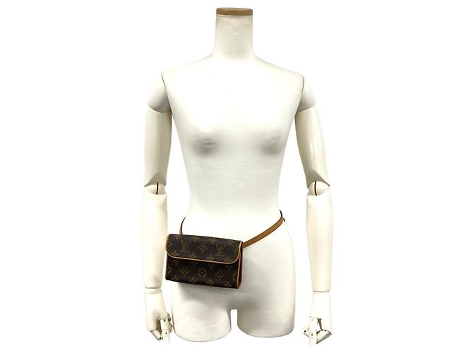 Pochette da vita Florentine Louis Vuitton Marrone - vista 7