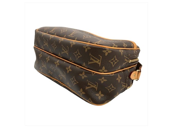Borsa a Spalla Louis Vuitton Reporter PM Marrone - vista 4