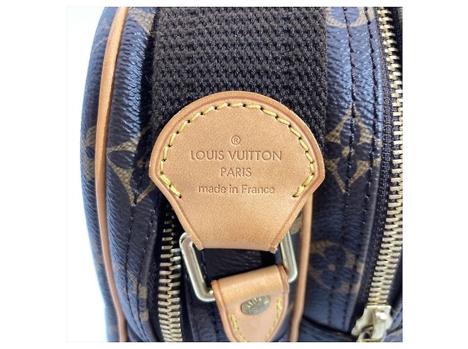 Borsa a Spalla Louis Vuitton Reporter PM Marrone - vista 7