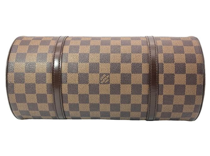 Borsa a Spalla Louis Vuitton Papillon 30 Marrone - vista 3