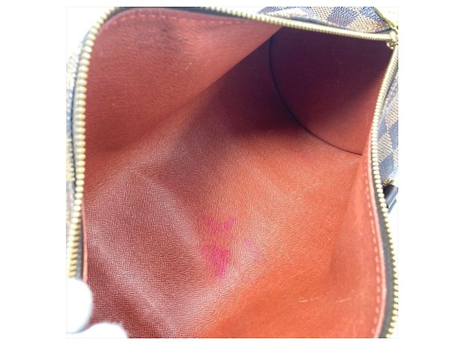 Borsa a Spalla Louis Vuitton Papillon 30 Marrone - vista 7