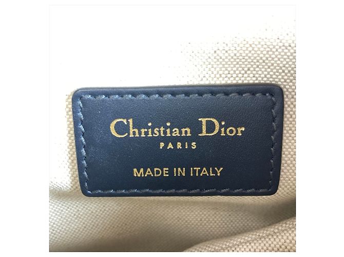 Christian Dior Dior Saddle Bag Mini Blu navy - vista 6