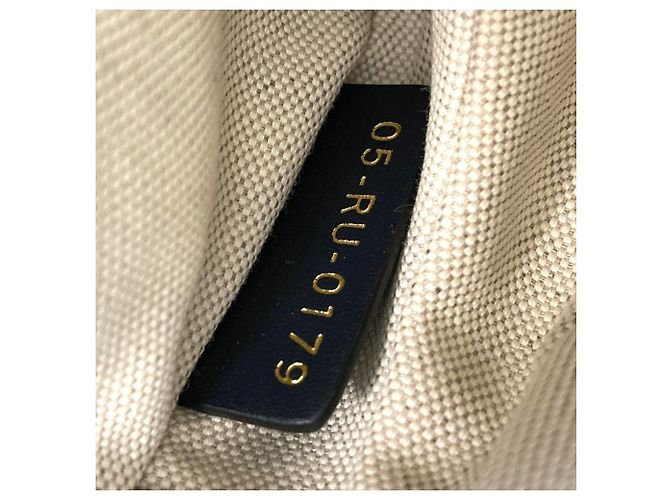Christian Dior Dior Saddle Bag Mini Blu navy - vista 7