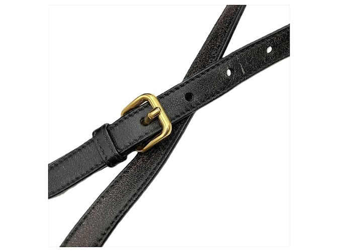 Ribbon Mini borsa a tracolla Prada PRADA con motivo a nastro Nero - vista 6