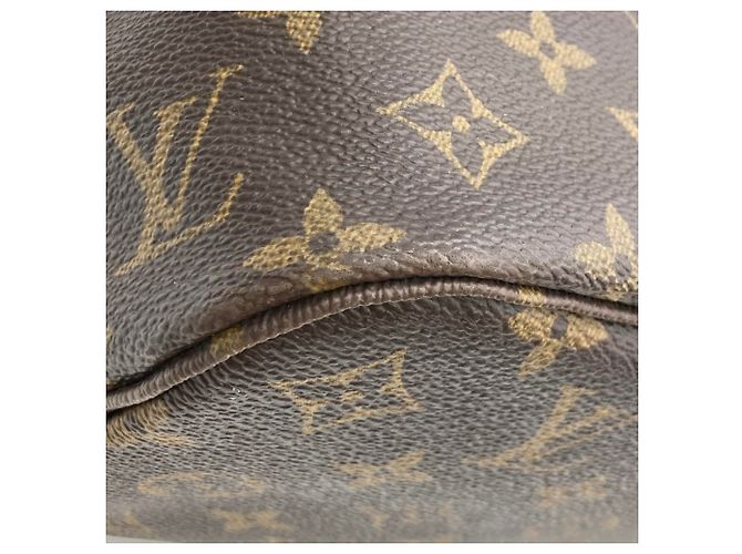 Borsa Tote Louis Vuitton Neverfull PM Marrone - vista 11