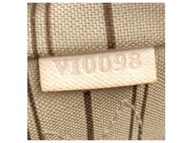 Borsa Tote Louis Vuitton Neverfull PM Marrone - vista 14