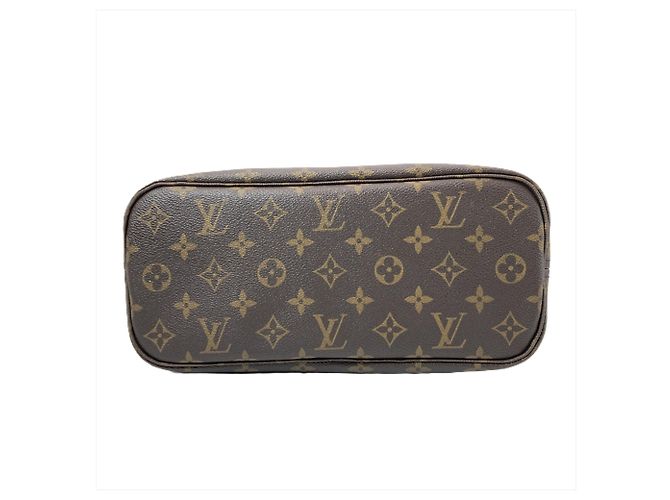 Borsa Tote Louis Vuitton Neverfull PM Marrone - vista 4
