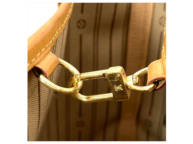 Borsa Tote Louis Vuitton Neverfull PM Marrone - vista 6