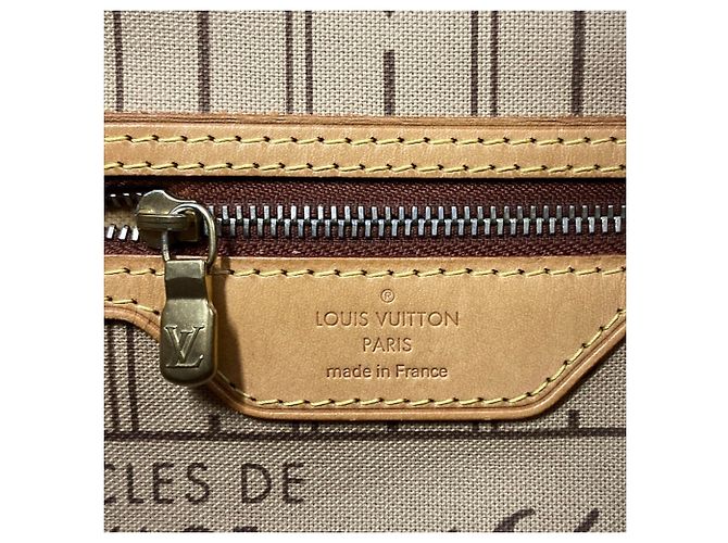 Borsa Tote Louis Vuitton Neverfull PM Marrone - vista 8