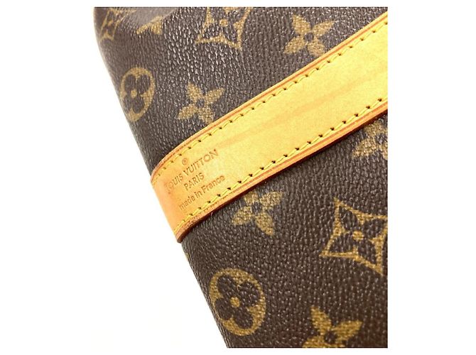Louis Vuitton Keepall 50 Bandoulière Borsa Boston Marrone - vista 8