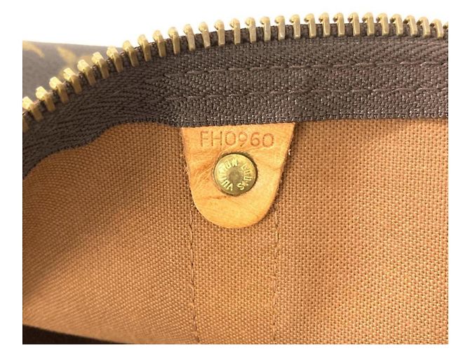 Louis Vuitton Keepall 50 Bandoulière Boston Bag Marrone - vista 10