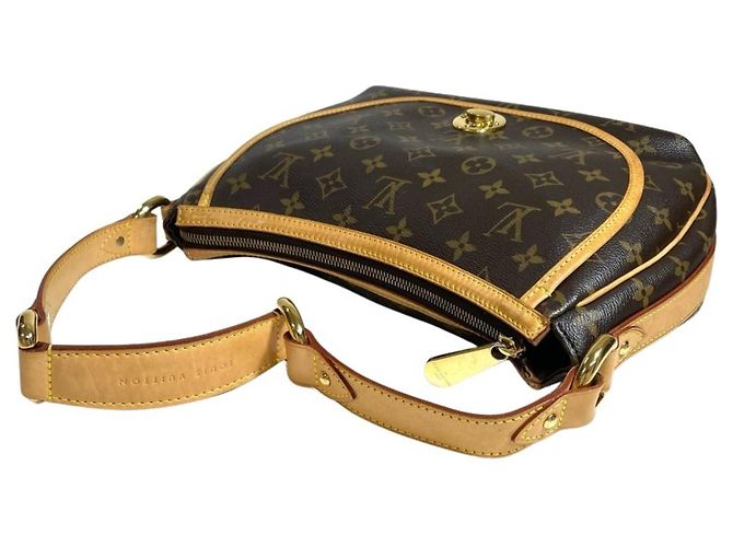 Louis Vuitton Tulum PM Schultertasche Braun - Ansicht 3