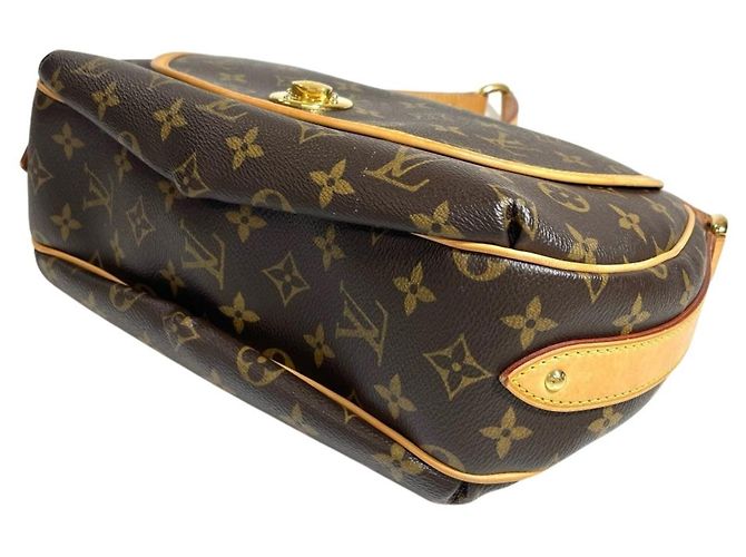Louis Vuitton Tulum PM Schultertasche Braun - Ansicht 4