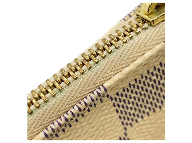 Louis Vuitton Damier Azur Mini Pochette Pink - Ansicht 11