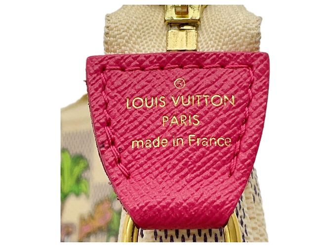 Louis Vuitton Damier Azur Mini Pochette Pink - Ansicht 15